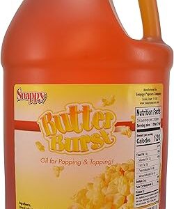 Snappy Butter Burst Popcorn Oil, 1 Gallon